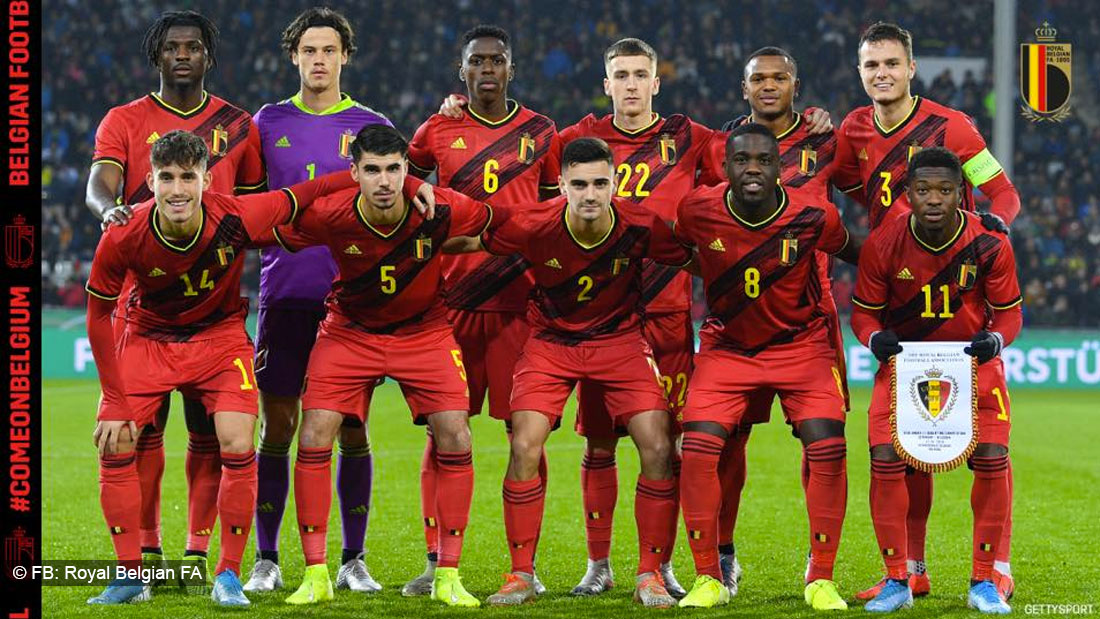 La Belgique semble avoir peur de perdre sa première place au classement FIFA