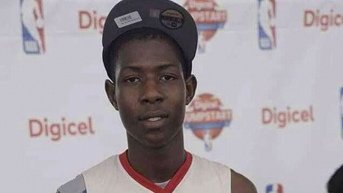 Chedlet Delva, 17 ans bénéficiaire d'une bourse d'étude aux États-Unis grâce au Basket-ball