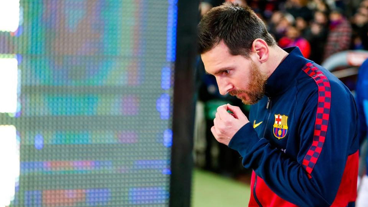 Messi, image principale de la publicité pour le nouveau maillot du Barça