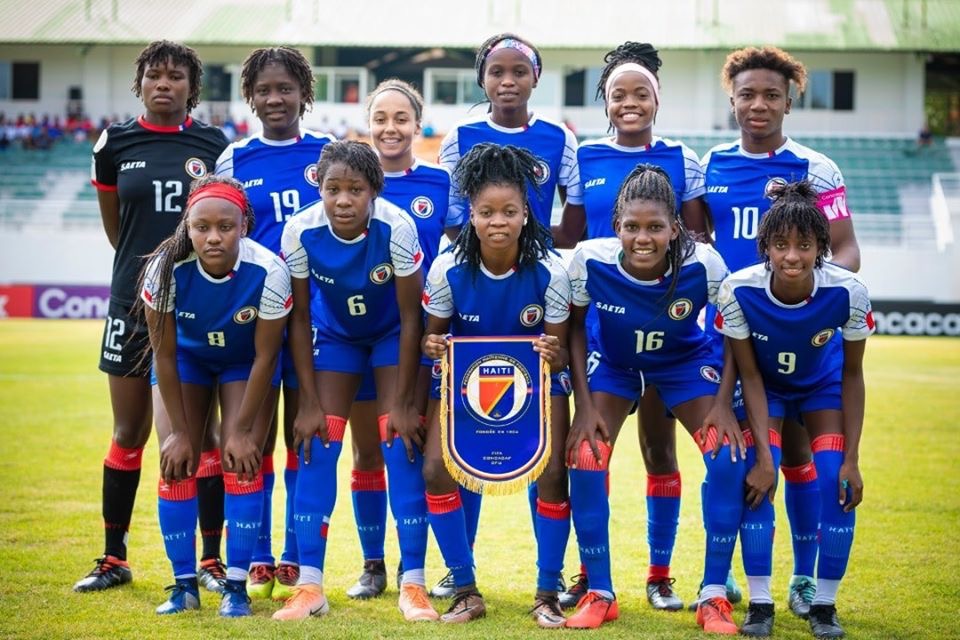 La sélection féminine haïtienne dès moins de 20 ans qualifiée pour les 1/8 de finale