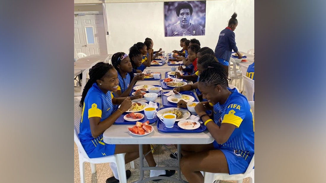L'équipe haïtienne féminine s'installe au centre Olympique de la République Dominicaine