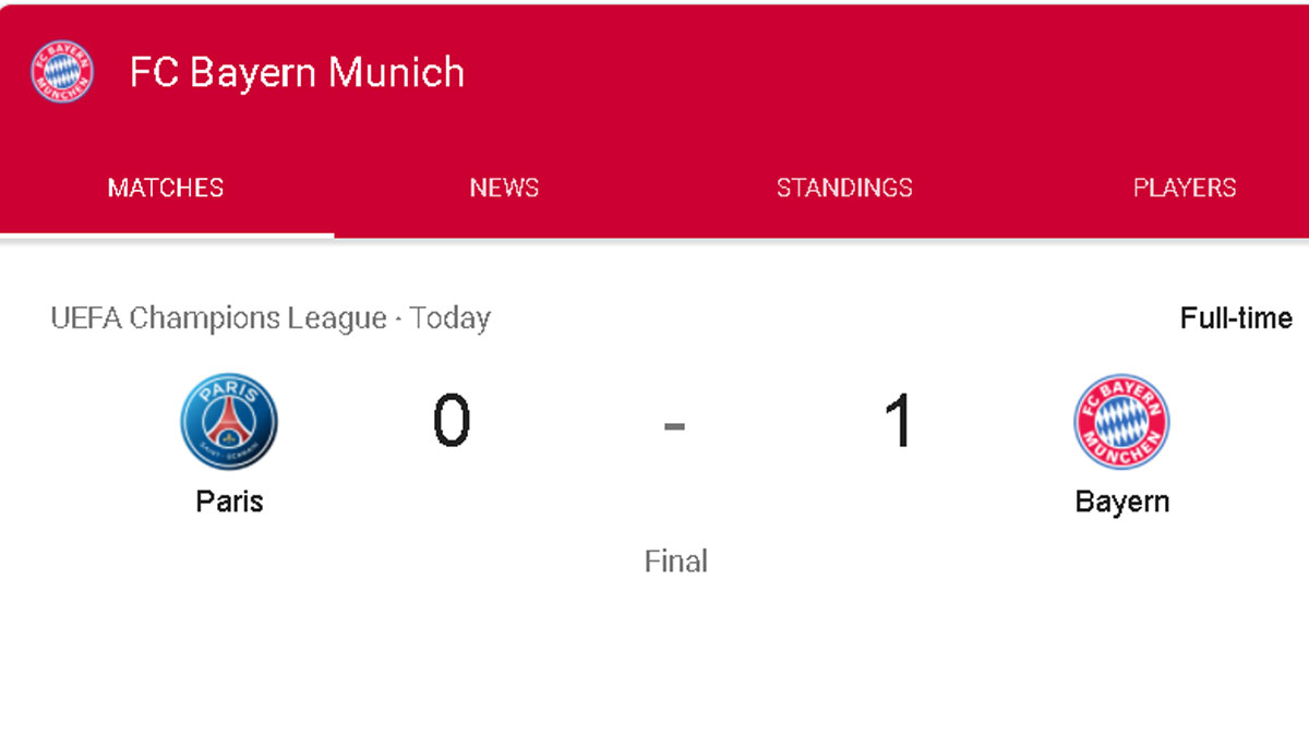 Le Bayern remporte la coupe aux grandes oreilles pour l'année 2020