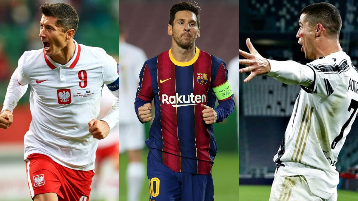 Cristiano, Messi et Lewandowski finalistes pour le prix meilleur joueur de la FIFA