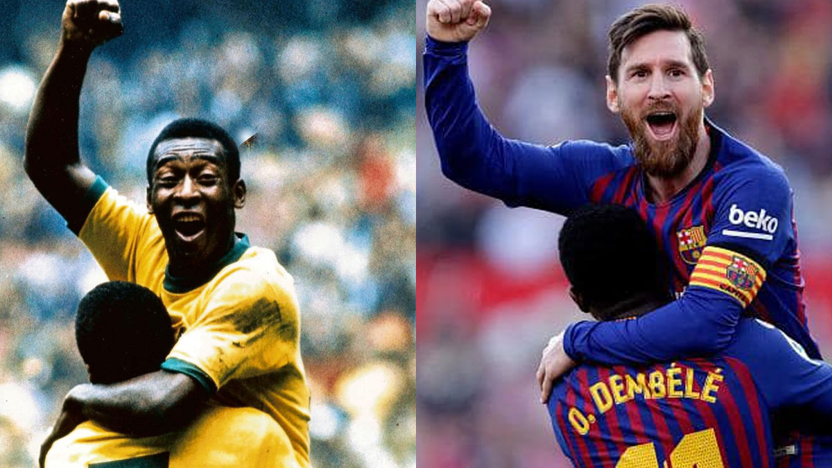 Le Roi Pelé rend un vibrant hommage à Lionel Messi pour avoir égalé l’un de ses illustres records