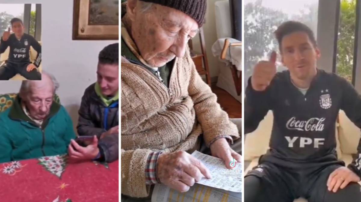 Le beau geste de Lionel Messi envers un vieillard de 100 ans