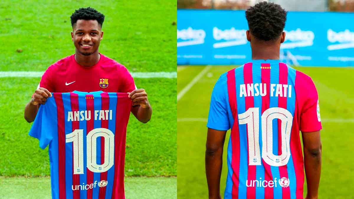 Ansu Fati, le nouveau numéro 10 du Barça