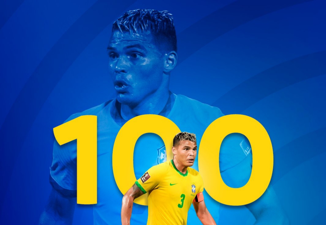 100 sélections pour Thiago Silva !
