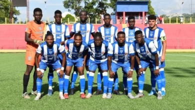 Le Violette AC en démonstration face à la sélection U20 de football de la République Dominicaine